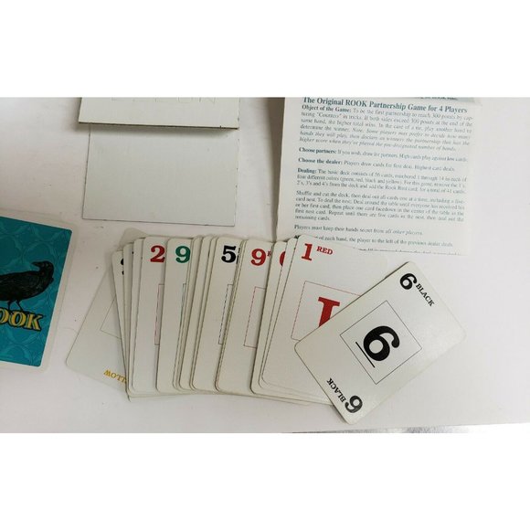 Rook Card Game 2001 2-6 players for Adults Complete - Picture 6 of 7
